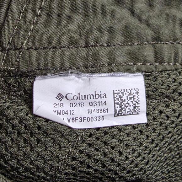 Columbia Convertible Hiking Pants Men’s 30x30 Olive Green Zip-Off Outdoor - Picture 4 of 6
